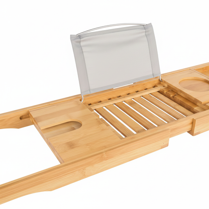 Bath tray detail