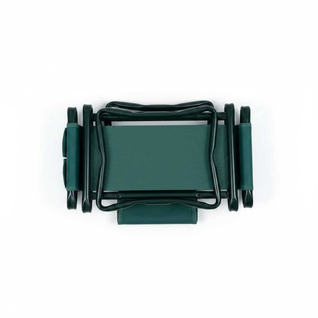 Folded top view