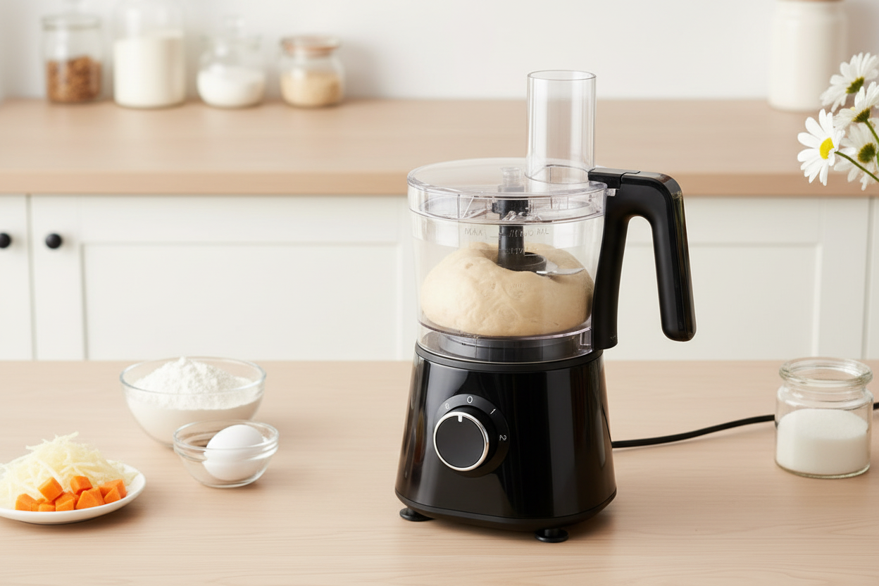 Food processor kitchen lifestyle