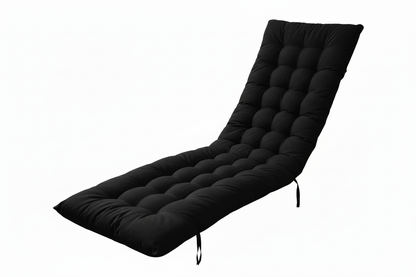 Lounger cushion black
