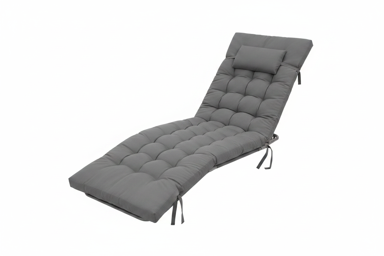 Lounger cushion grey studio