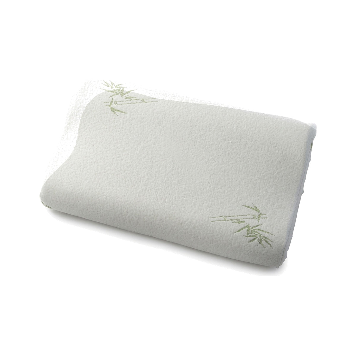 PAWIFI Bamboo Memory Foam Pillow | Two-Height Contour