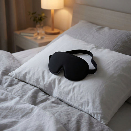PAWIFI 3D sleep mask on a pillow