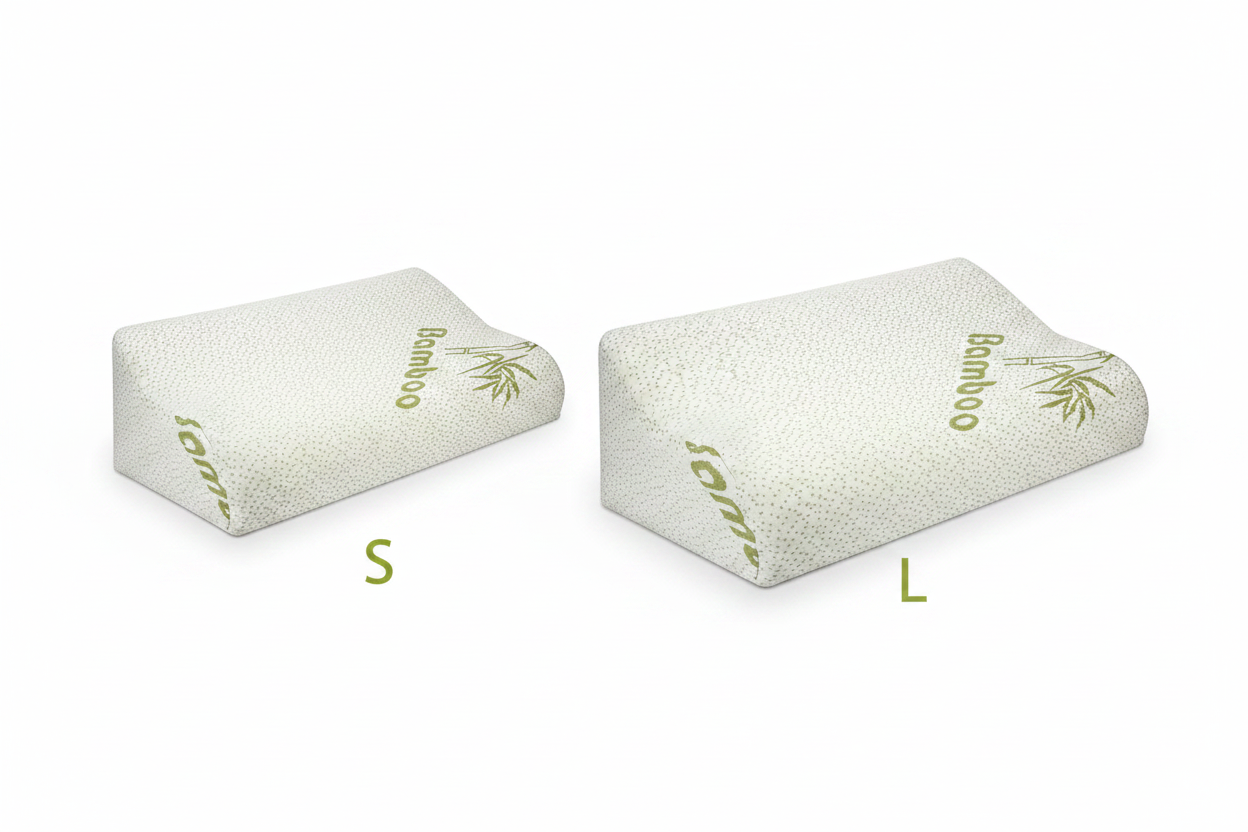 Pillow size comparison